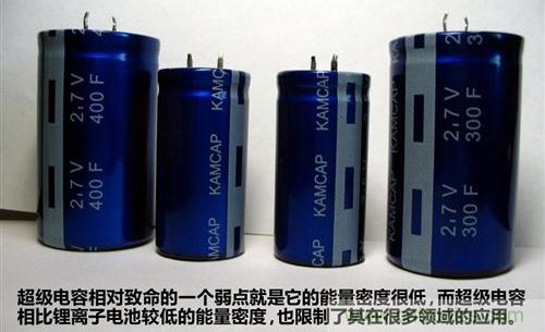 超級(jí)電容的優(yōu)勢(shì)和劣勢(shì)
