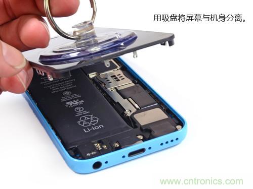 內部能否出“彩”?“五彩機身”iPhone 5C拆解揭秘