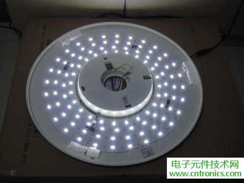 高端大氣上檔次！智能遙控調光LED吸頂燈拆解