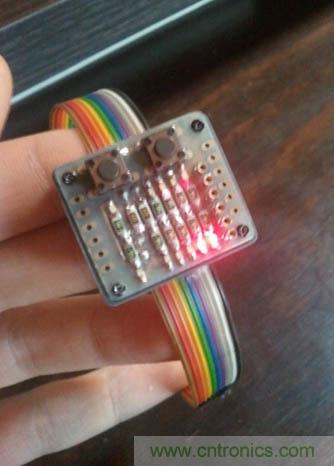 低調有內涵！別人看不懂的LED電子表DIY
