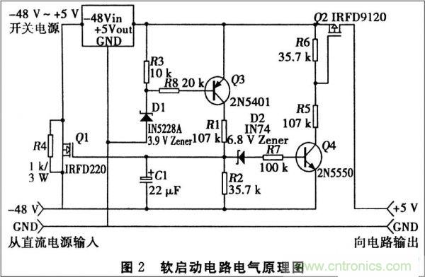 抑制開關(guān)電源浪涌,且看軟啟動電路顯神通!