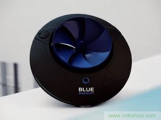 圖4：Blue Freedom是一種“微型水力發電廠”，能用利用流動的水來為便攜設備充電。