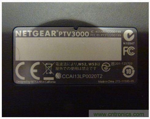 圖(b)：圖解便宜又好用的媒體適配器PTV3000。