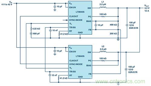 42 V、6 A(峰值7 A)、超低EMI輻射、高效率降壓型穩(wěn)壓器